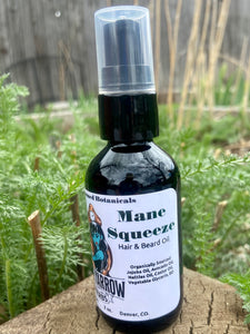 Mane Squeeze beard oil